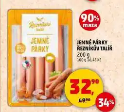 Penny Market JEMNÉ PÁRKY ŘEZNÍKŮV TALÍŘ nabídka