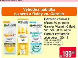 Teta Garnier Hyaluronic aloe sérum nabídka