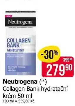Teta Neutrogena Collagen Bank hydratační krém nabídka
