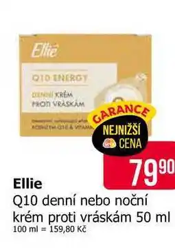 Teta Ellie Q10 denní nebo noční krém proti vráskám nabídka