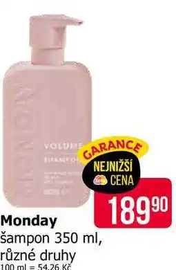 Teta Monday šampon 350 ml, různé druhy nabídka