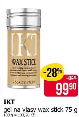 Teta IKT gel na vlasy wax stick nabídka