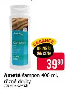 Teta Ameté šampon 400 ml, různé druhy nabídka