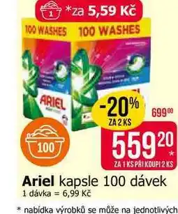 Teta Ariel kapsle 100 dávek nabídka