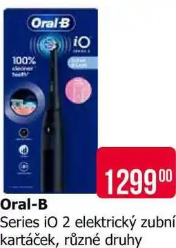 Teta Oral-B Series iO 2 elektrický zubní kartáček, různé druhy nabídka
