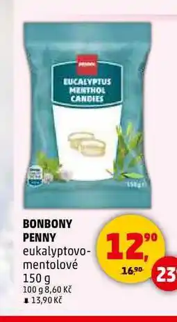Penny Market BONBONY PENNY eukalyptovo-mentolové nabídka