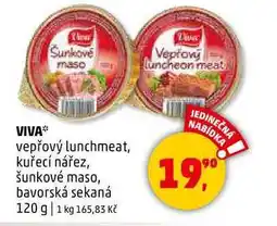 Penny Market VIVA vepřový lunchmeat nabídka