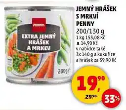 Penny Market JEMNÝ HRÁŠEK S MRKVÍ PENNY nabídka