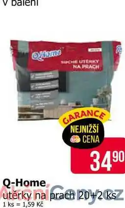 Teta Q-Home Crach utěrky na prach 20+2 Ks nabídka