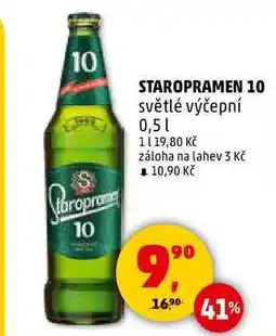 Penny Market STAROPRAMEN 10 světlé výčepní nabídka