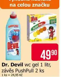 Teta Dr. Devil wc gel 1 litr nabídka
