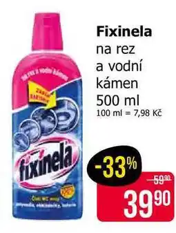 Teta Fixinela na rez a vodní kámen nabídka