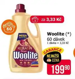 Teta Woolite 60 dávek nabídka