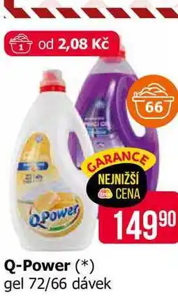 Teta Q-Power gel 72/66 dávek nabídka