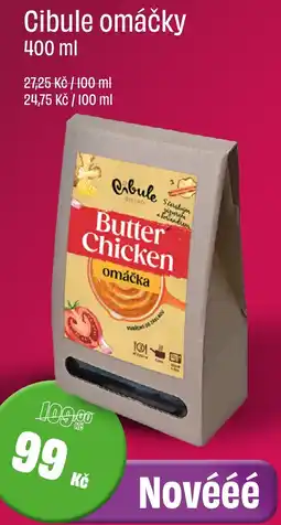 BonVeno Cibule omáčky nabídka