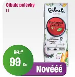 BonVeno Cibule polévky nabídka