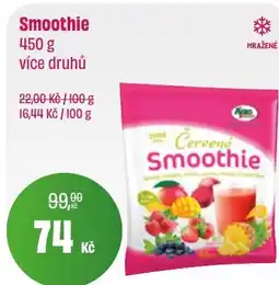 BonVeno Smoothie nabídka