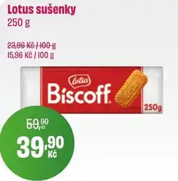 BonVeno Lotus sušenky nabídka