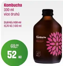 BonVeno Kombucha nabídka