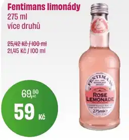 BonVeno Fentimans limonády nabídka