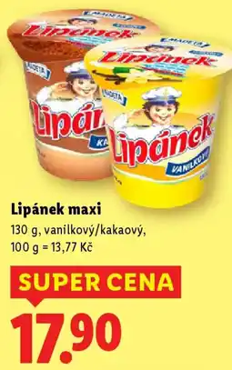 Lidl Madeta Lipánek maxi nabídka
