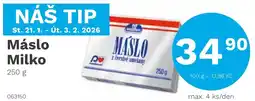 Konzum Máslo Milko nabídka