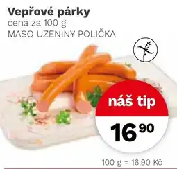 Konzum Vepřové párky nabídka