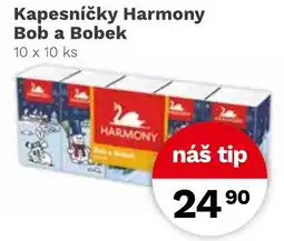 Konzum Kapesníčky Harmony Bob a Bobek nabídka