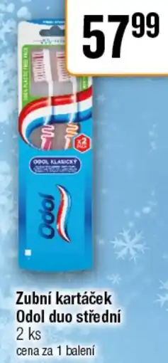 TEMPO Zubní kartáček Odol duo střední nabídka