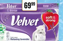 TEMPO Velvet Relaxing Lavender toaletní papír nabídka