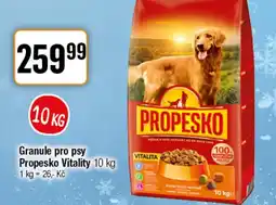 TEMPO Granule pro psy Propesko Vitality nabídka