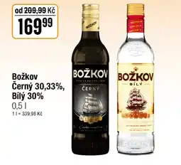 TEMPO Božkov Černý 30,33%, Bílý 30% nabídka