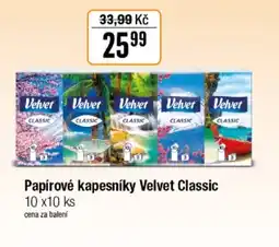 TEMPO Papírové kapesníky Velvet Classic nabídka