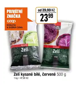 TEMPO Zelí kysané bílé, červené nabídka