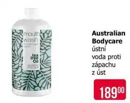 Teta Australian Bodycare ústní voda proti zápachu z úst nabídka