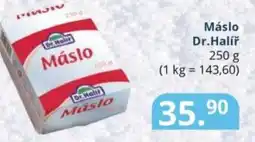 Potraviny CZ Máslo Dr.Halíř nabídka