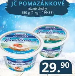 Potraviny CZ Madeta Jč pomazánkové nabídka