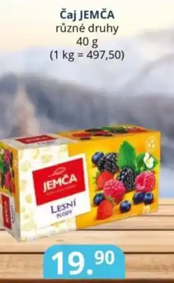 Potraviny CZ Čaj JEMČA nabídka