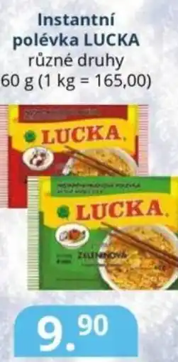 Potraviny CZ Instantní polévka LUCKA nabídka