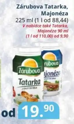 Potraviny CZ Zárubova Tatarka, Majonéza nabídka