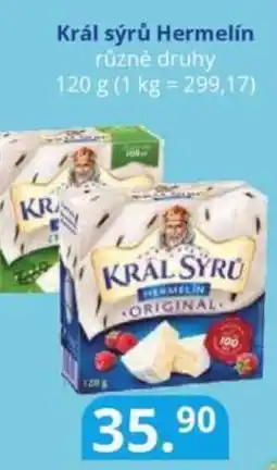 Potraviny CZ Král sýrů Hermelín nabídka