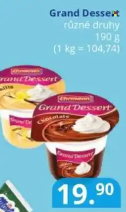 Potraviny CZ Ehrmann Grand Dessert nabídka