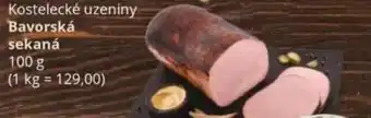 Potraviny CZ Kostelecké uzeniny Bavorská sekaná nabídka
