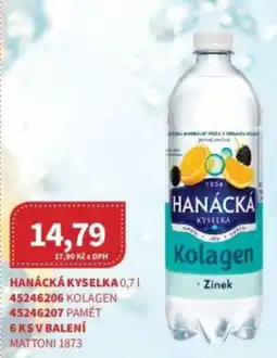 Kubík potraviny Hanácká kyselka nabídka