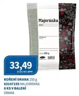 Kubík potraviny Koření drana nabídka