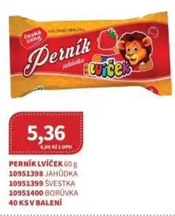 Kubík potraviny Česká Cena Perník lvíček nabídka
