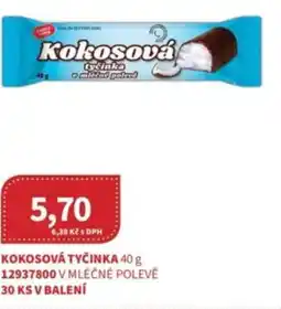 Kubík potraviny Ceská cena Kokosová tyčinka nabídka