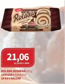 Kubík potraviny Ceská cena Roláda zdobená nabídka