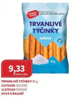 Kubík potraviny Ceská cena Trvanlivé tyčinky nabídka