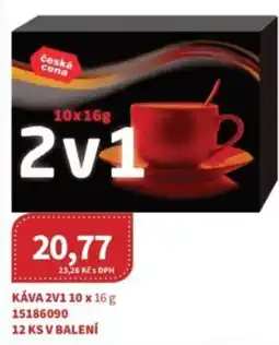 Kubík potraviny Ceská cena Kava 2v1 nabídka